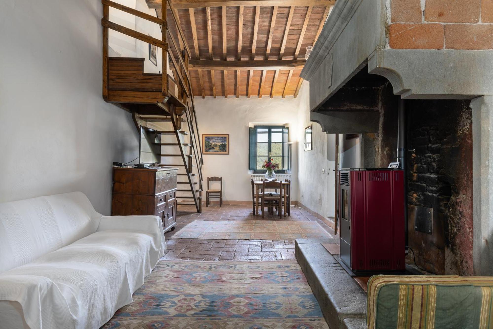 Appartamento Casa Marina Greve in Chianti Esterno foto